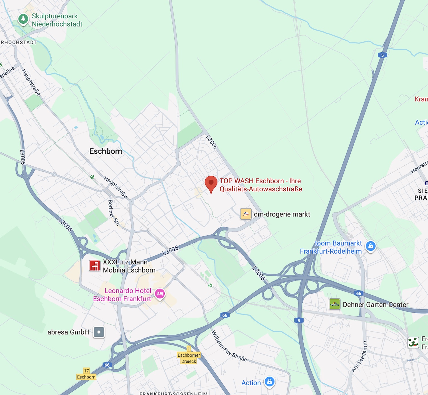 Map Eschborn